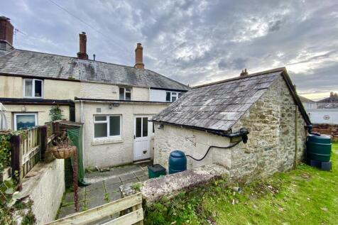 Rear with Stone Storage Shed