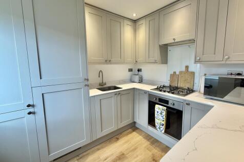 Stylish Kitchen with Integrated Appliances