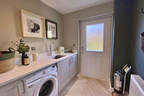 Show Home Utility Room (For Illustrative Purposes)