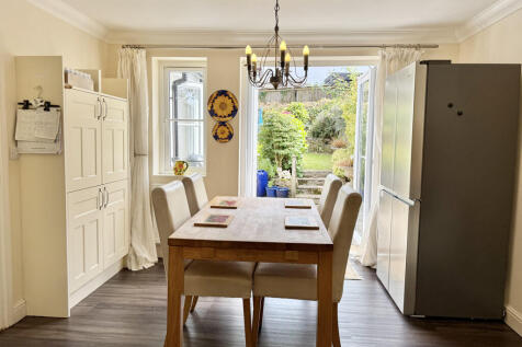 Dining Area with French Doors