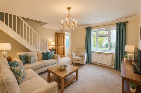 Sitting Room (Virtually staged with AI)