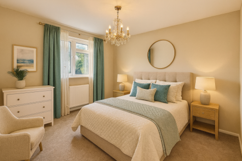 Main Bedroom (Virtually staged with AI)