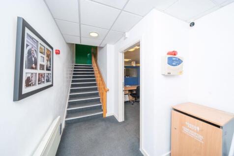 Stairs to upper level