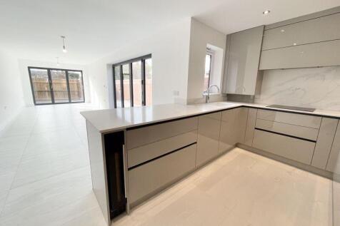 Kitchen Through Living