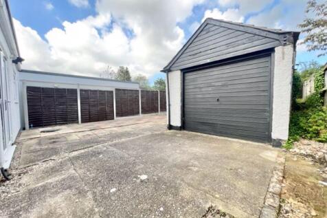 Garage and patio 