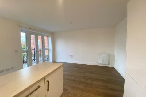 Open plan living room.