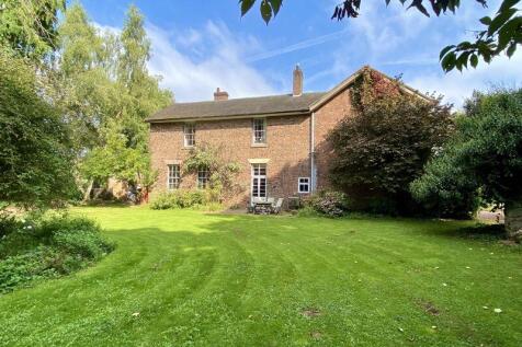 House from side garden