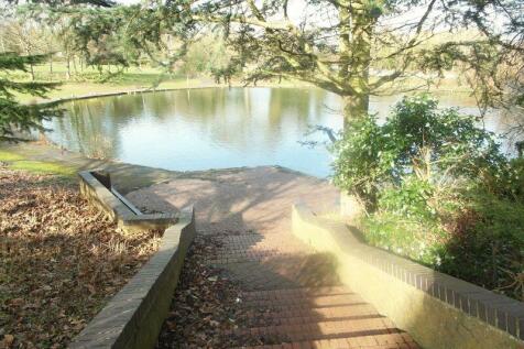 View over fishing pool