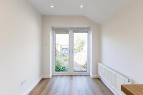 Patio doors onto garden