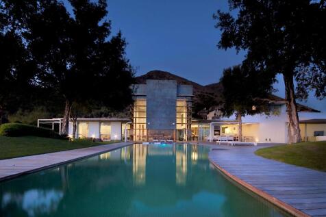 Villa and pool