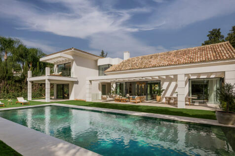 Villa and pool