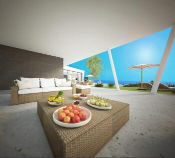 Sunny terrace