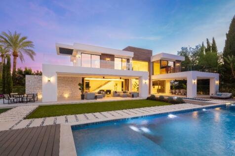 Villa and pool