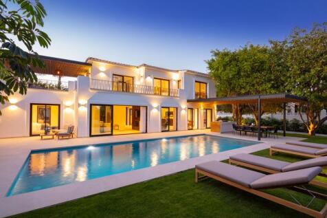 Villa and pool