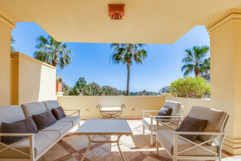 Terrace and views
