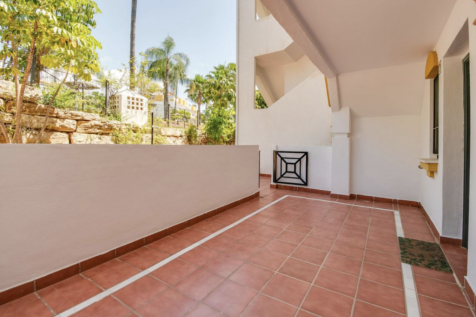 Front terrace