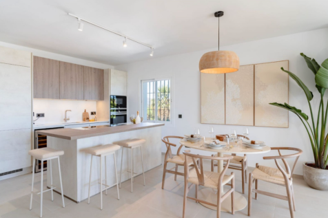 Lounge and kitchen