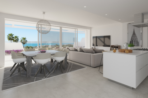 KITCHEN AND LOUNGE