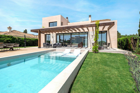Garden and pool