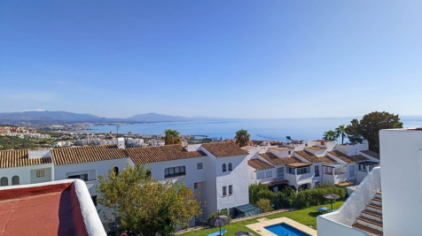 Terrace and view