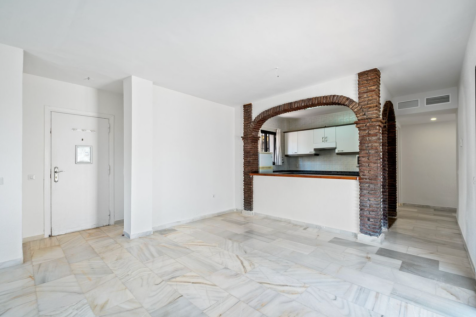 Lounge and kitchen