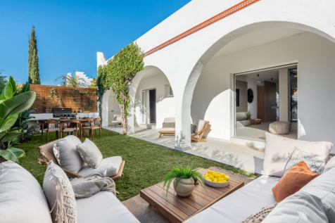 Garden and terrace