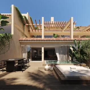Sunny terrace