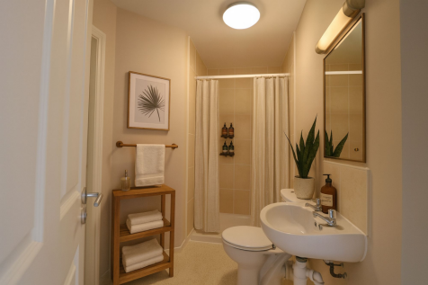 AI GENERATED example of bathroom