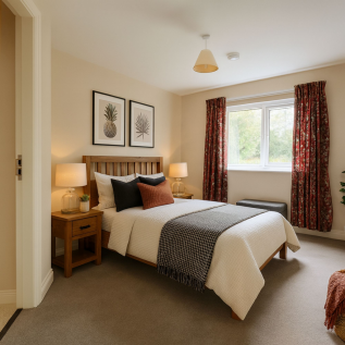 AI GENERATED example of bedroom 2