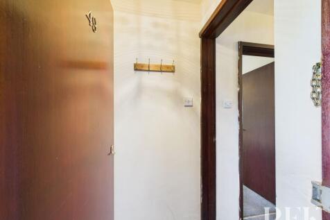 Front door into hall