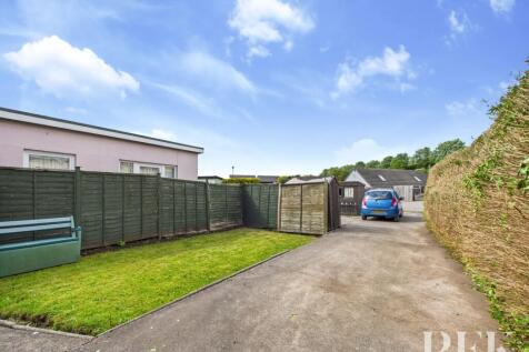 Rear driveway and garden