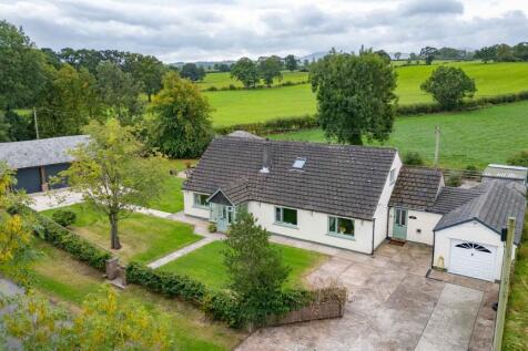 Aerial Front Exterior, Driveway &amp; Integral Garage