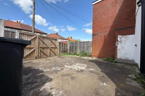 rear garden/parking