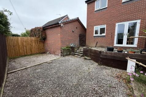 Rear of the property