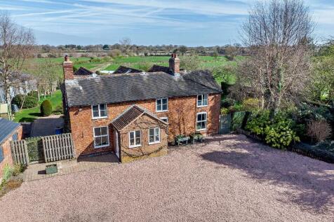 Aerial of house