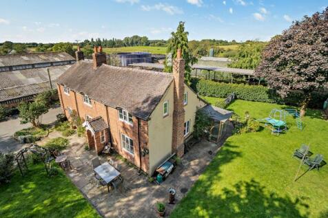 Aerial of garden