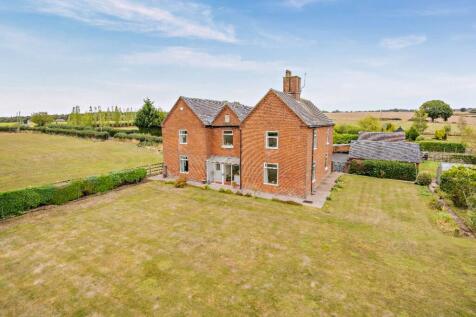 Aerial of house