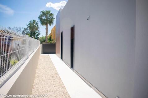 Side of the villa