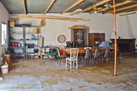 Interior of garage