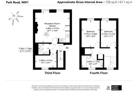 Flat 4, 15 Park Road NW1 6XN-Floor Plan.jpg
