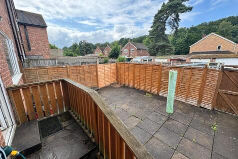 Private back garden