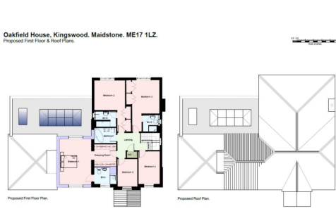 Proposed First Floor &amp; Roof Plans.png