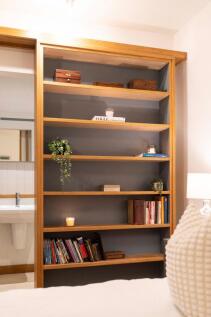 Showing cleverly concealed ensuite