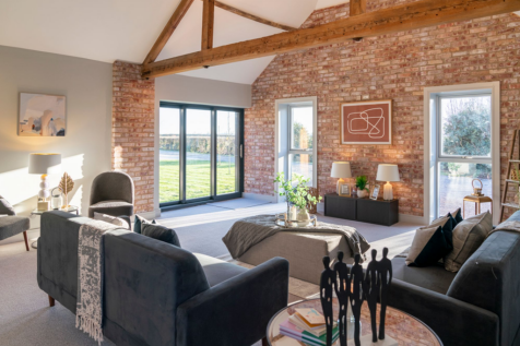 Blend of contemporary and character