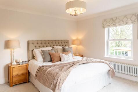 Master bedroom at The Farmhouse