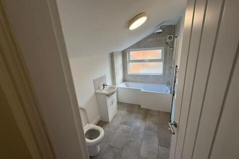 Modern house bathroom