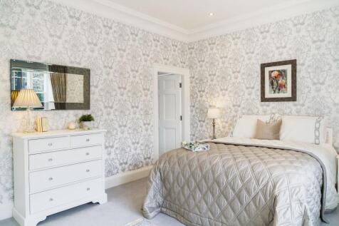 Bedroom 3 with front elevation garden views