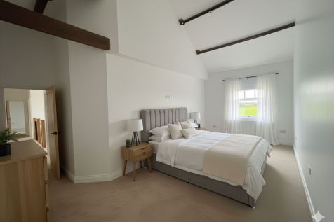 Bedroom 1 with countryside views
