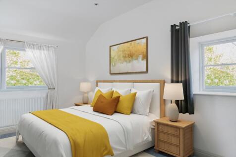 Bedroom 4 with dual aspect windows