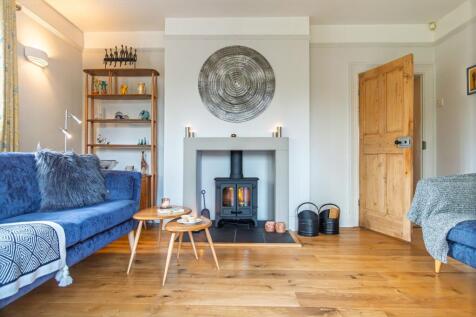 Cosy log burner in the main lounge